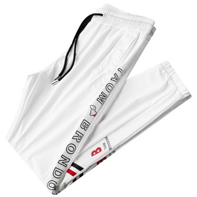 时尚帅气青年男装2025新款夏季薄款男士休闲裤百搭修身速干男裤潮