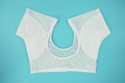 腋下吸汗垫女士吸汗衣反复使用可水洗弹力薄款网布锦纶吸汗背心薄