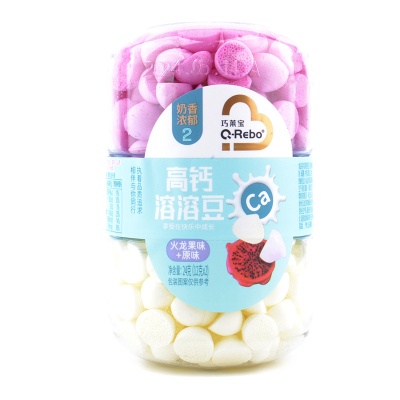 巧莱宝溶豆24克 双拼高钙溶溶豆多口味溶豆豆酸奶味+水果味小零食