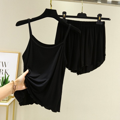 莫代尔吊带裙内搭长款宽松防透内衬裙白色打底背心大码连衣裙女夏