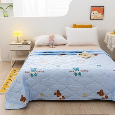 夏季活动礼品水洗棉夏凉被空调被开业促销夏被礼盒装薄被子芯批发