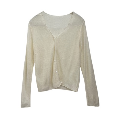 红色冰丝防晒针织开衫女夏天轻薄款小披肩外搭配吊带薄纱外套上衣