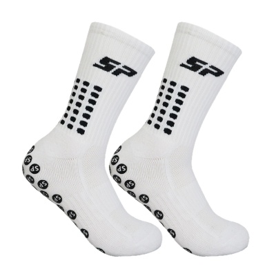 SP运动袜防滑点胶足球袜跑步袜，运动袜登山骑行袜毛巾底 训练袜