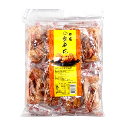 台湾进口台竹乡蜜麻花248g黑糖蜂蜜零食小吃大麻花特产网红伴手礼